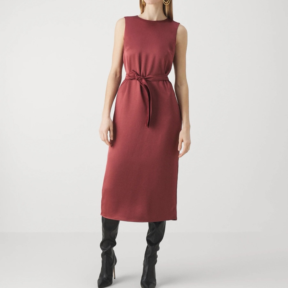 Weekend Max Mara Baiardo satin midi Dress